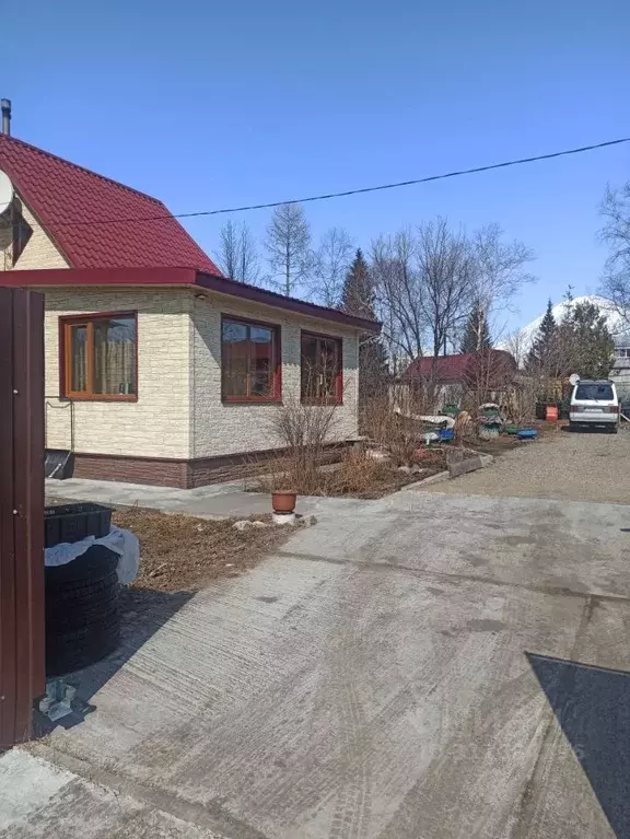 Дом в Камчатский край, Елизовский район, Северянка СНТ ул. Солнечная ... - Фото 0