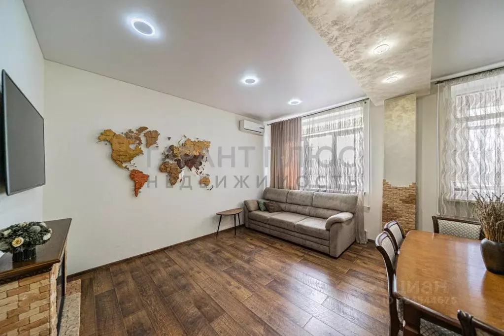 3-к кв. Липецкая область, Липецк ул. Калинина, 1Б (75.0 м) - Фото 2