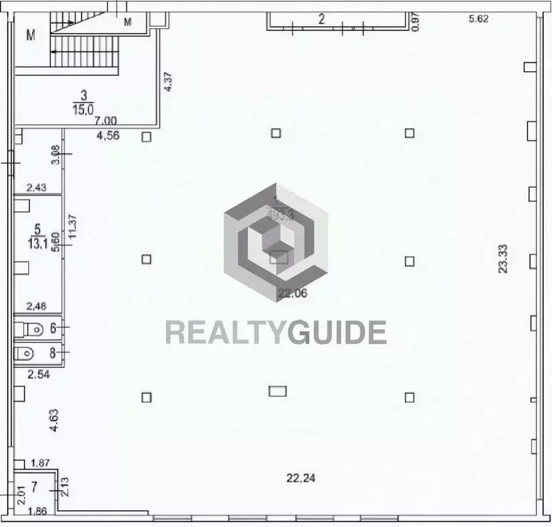 Торговая площадь в Москва Старокалужское ш., 62 (528 м) - Фото 1
