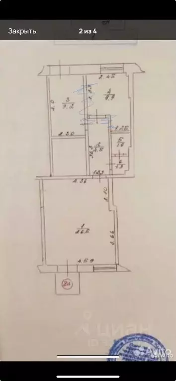 Торговая площадь в Крым, Феодосия ул. Крымская, 9 (53 м) - Фото 1