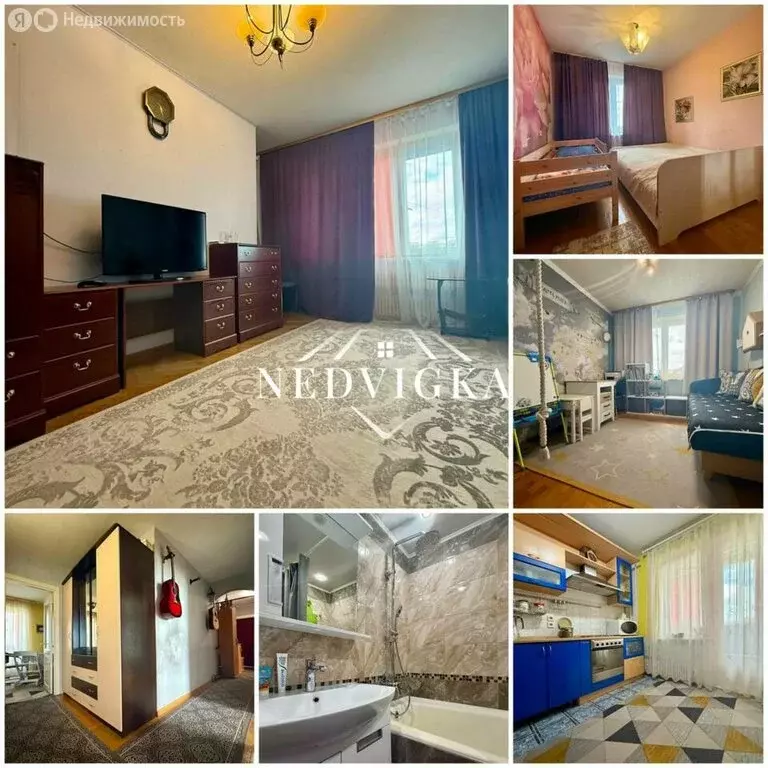 3-комнатная квартира: Мирный, улица Аммосова, 96/1 (68.2 м) - Фото 0