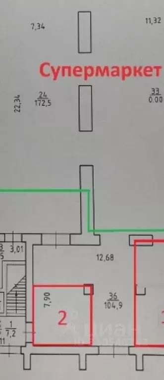 Торговая площадь в Новосибирская область, Новосибирск ул. Семьи ... - Фото 0