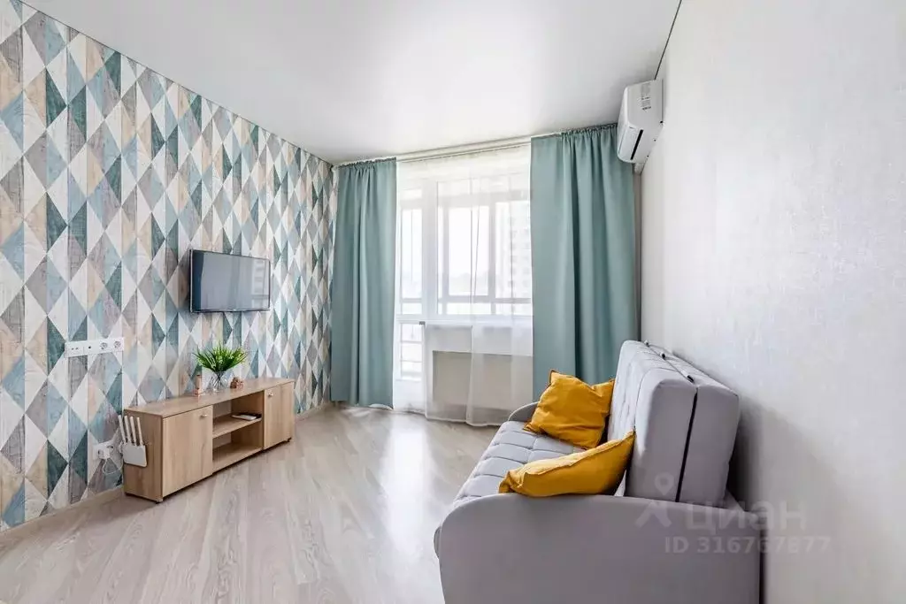 1-к кв. Татарстан, Казань ул. Сибгата Хакима, 50 (46.0 м) - Фото 1