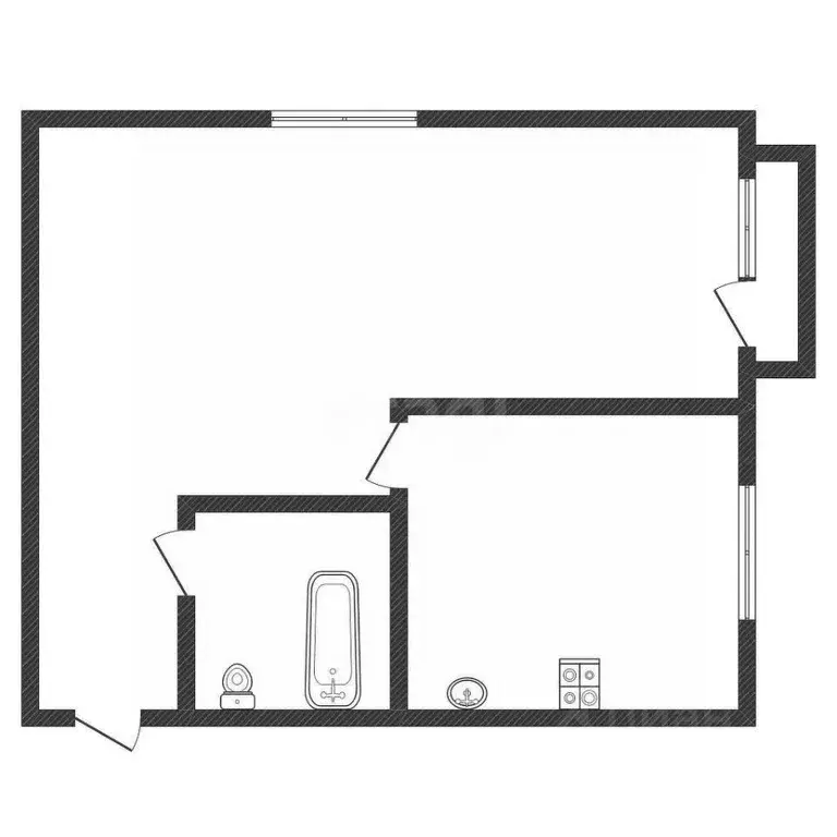 1-к кв. Алтайский край, Бийск ул. Разина, 92 (31.0 м) - Фото 2