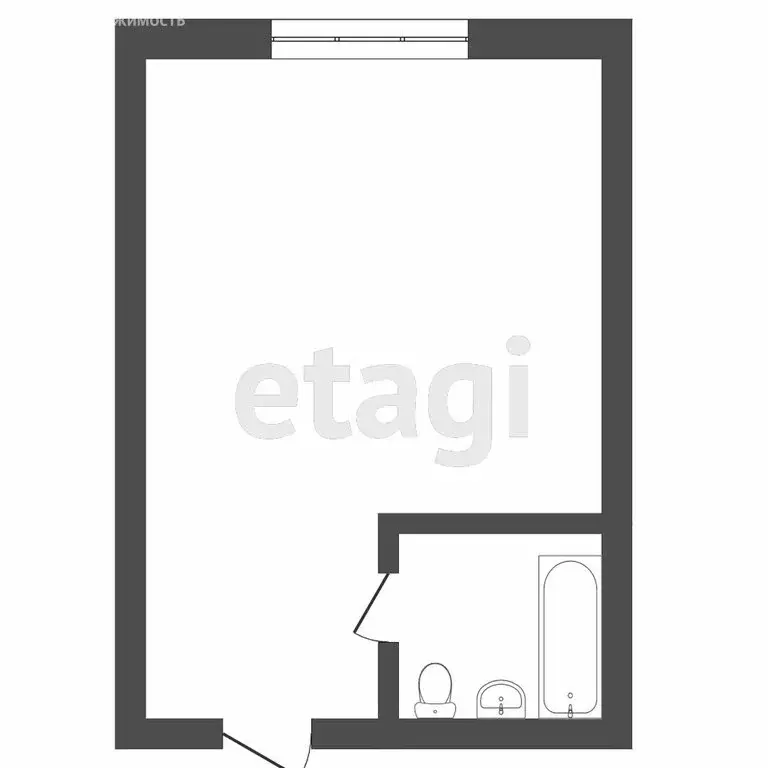 1-комнатная квартира: Томск, микрорайон Черемошники, улица Героев ... - Фото 1