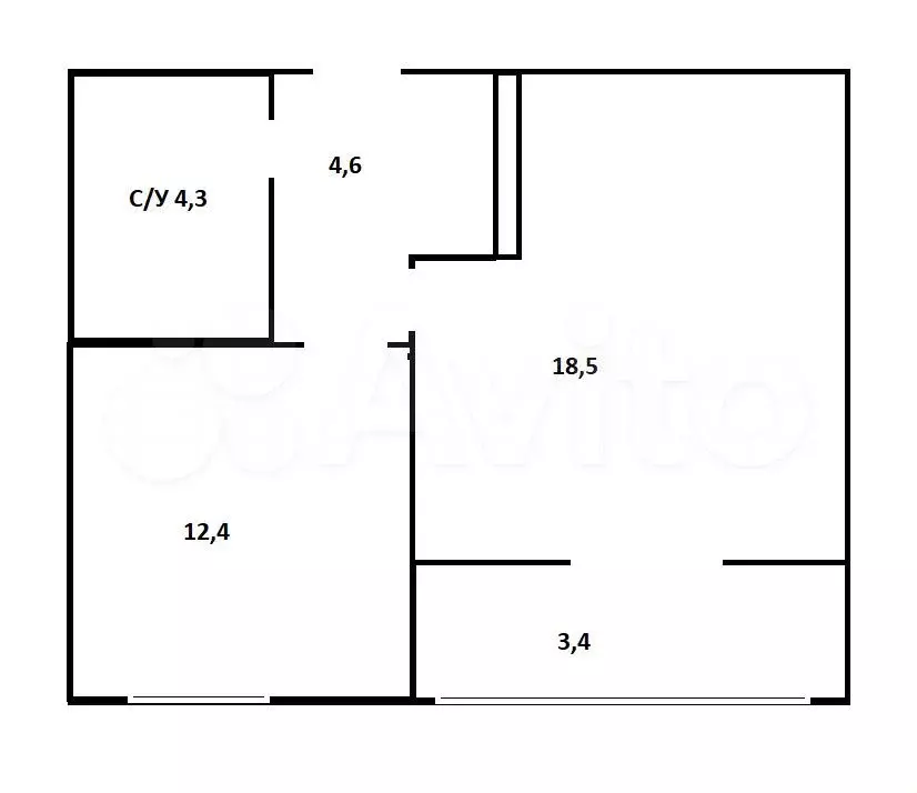 1-к. квартира, 40 м, 20/24 эт. - Фото 0