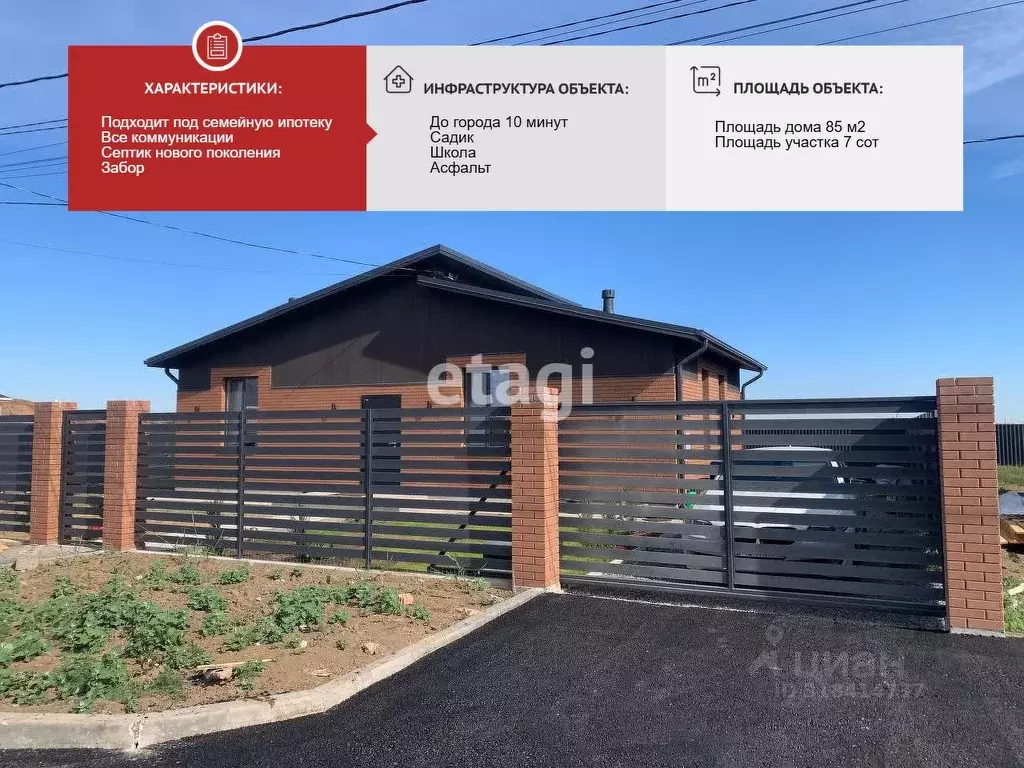 Дом в Астраханская область, Приволжский район, пос. Кирпичного Завода ... - Фото 0