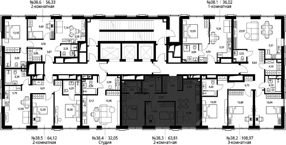2-к кв. Москва Ильменский проезд (65.5 м) - Фото 1