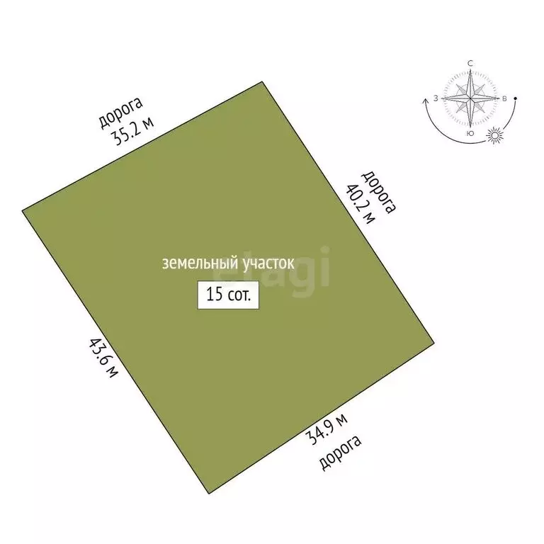 Участок в Белогорский район, Богатовское сельское поселение, село ... - Фото 1