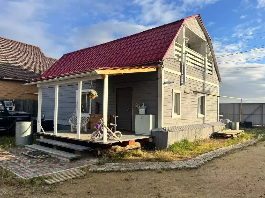 Дом в Саха (Якутия), Якутск Газомагистральная ул. (80 м) - Фото 1