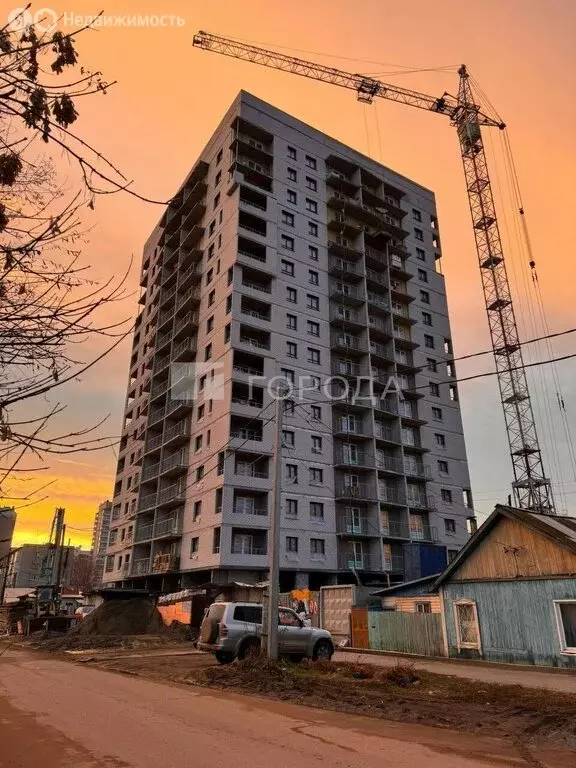 1-комнатная квартира: Барнаул, улица Никитина, 107 (25.8 м) - Фото 0