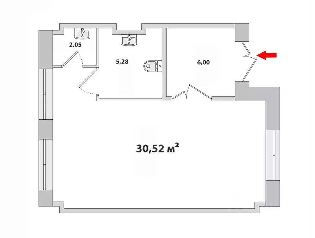 Помещение свободного назначения в Санкт-Петербург ул. Плесецкая, 24 ... - Фото 2