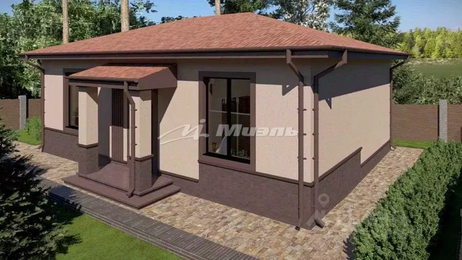 Дом в Крым, Симферопольский район, с. Мирное ул. Прохладная, 9 (100 м) - Фото 2