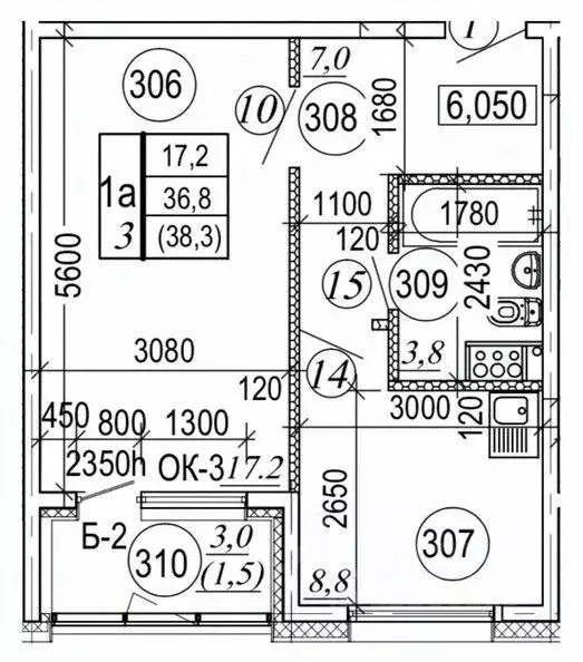 1-к кв. Камчатский край, Елизовский муниципальный округ, пос. ... - Фото 1