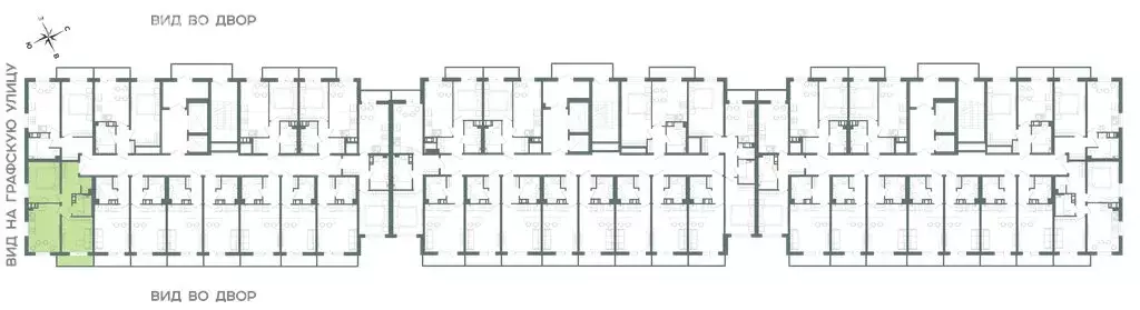 2-комнатная квартира: Мурино, Графская улица, 6к1 (42.6 м) - Фото 2