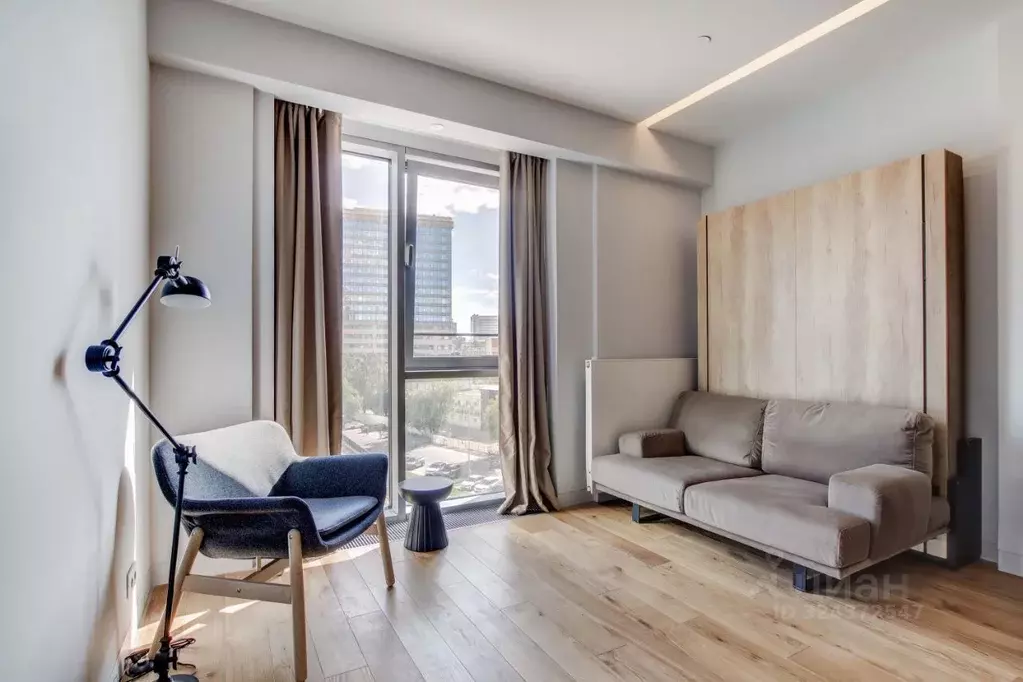 Студия Москва Бумажный проезд, 4 (28.0 м) - Фото 1