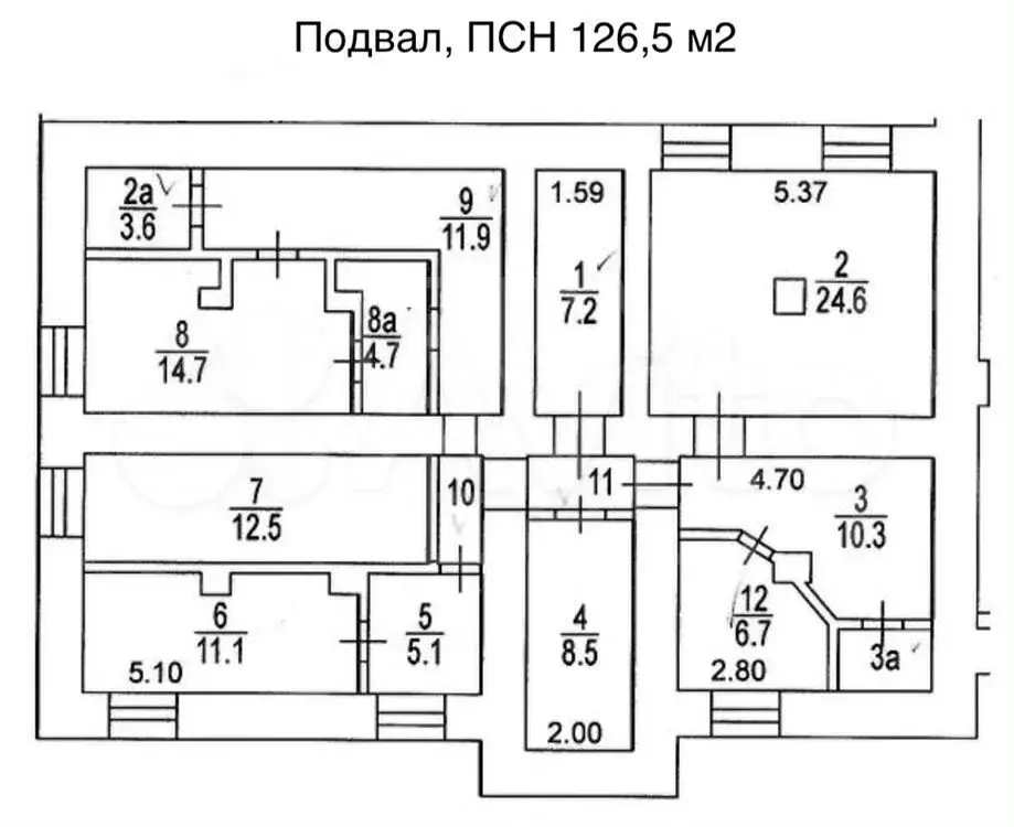 Продажа ПСН, габ 126,5 м2, м. Фрунзенская в цао - Фото 0