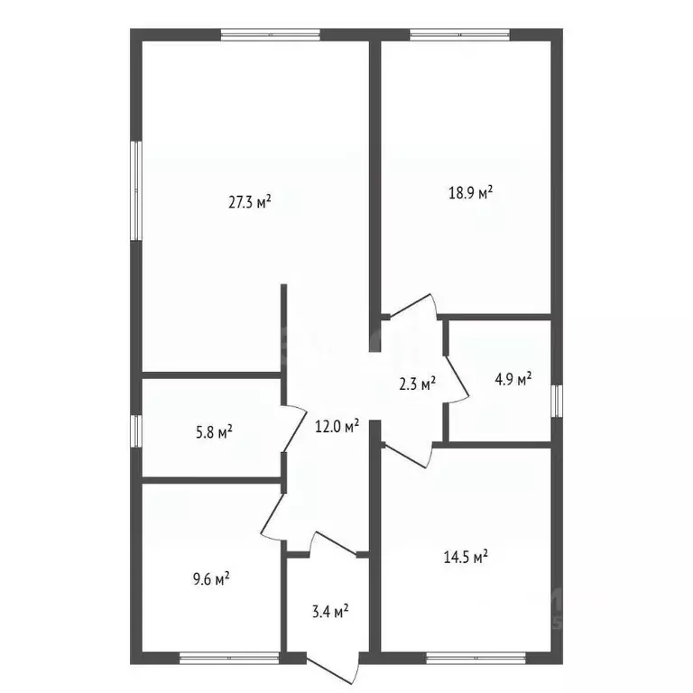 Дом в Воронежская область, Новоусманский район, с. Бабяково Зеленая ... - Фото 1