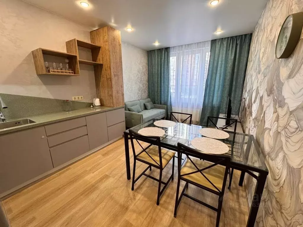 1-к кв. Татарстан, Казань ул. Николая Ершова, 65В (41.6 м) - Фото 0