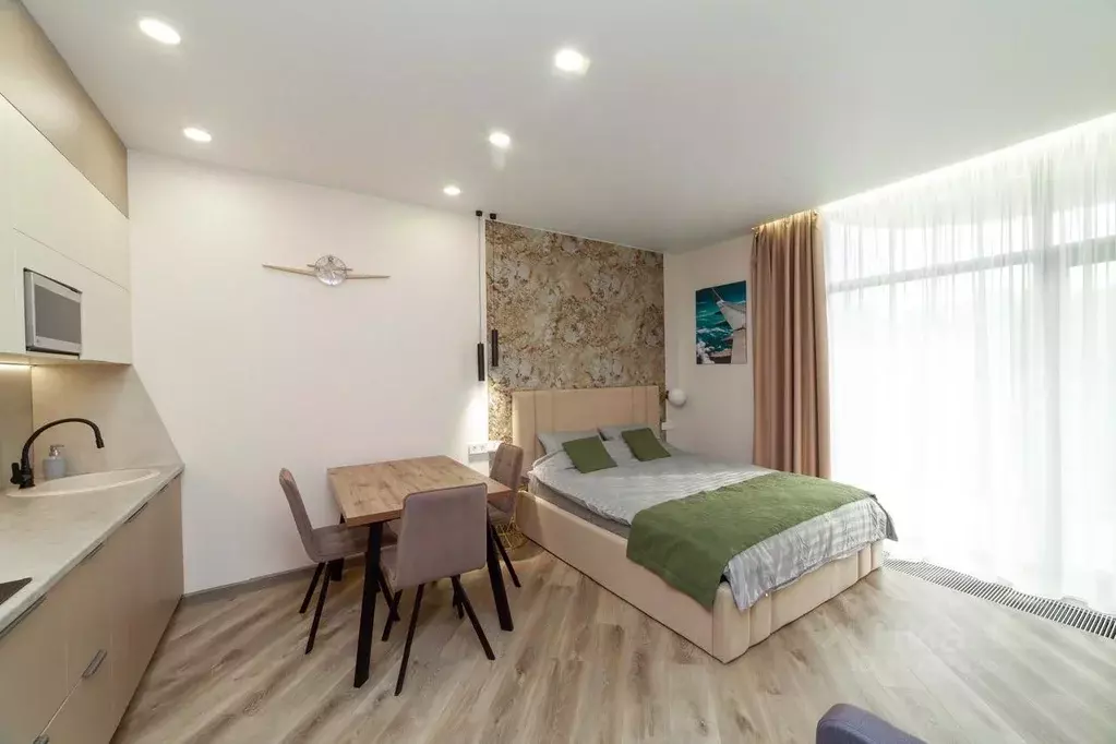 Студия Крым, Алушта ул. Западная, 4к2 (39.0 м) - Фото 2