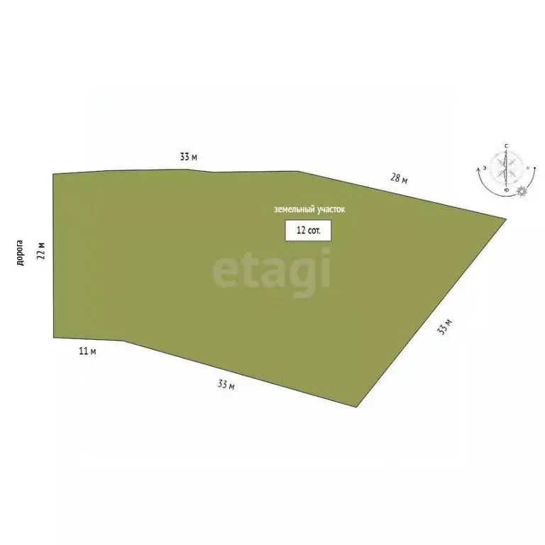 Участок в Свердловская область, Тугулымский муниципальный округ, д. ... - Фото 2