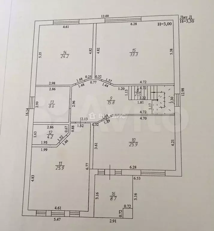 Дом 282 м на участке 6 сот. - Фото 1
