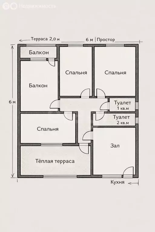 Дом в Иркутск, СНТ Берёзка, Восточная улица (140 м) - Фото 1