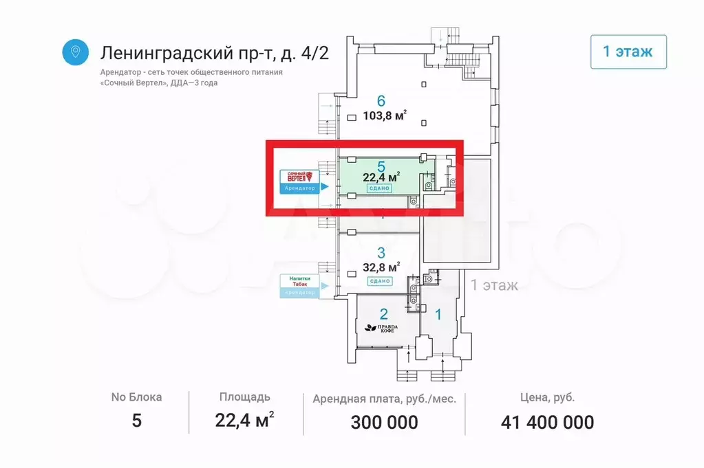 Свободного назначения, 22.4 м - Фото 0