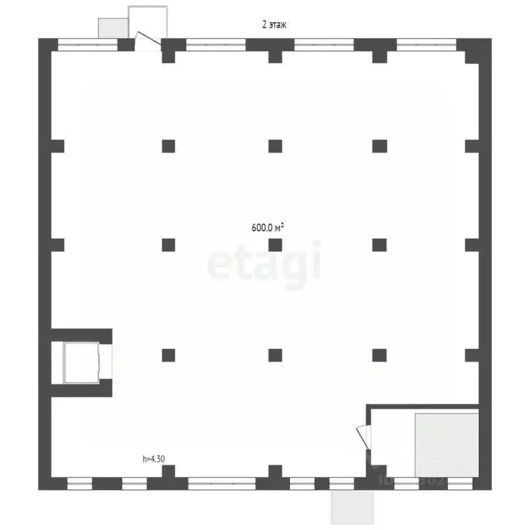 Склад в Ханты-Мансийский АО, Сургут Нефтеюганское ш., 18/3 (1152 м) - Фото 1