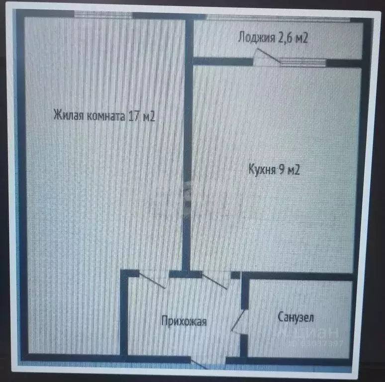 1-к кв. Краснодарский край, Горячий Ключ ул. Ленина, 203Е (34.8 м) - Фото 0