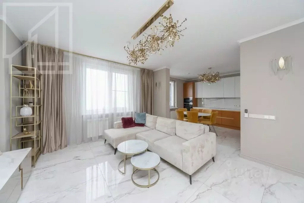 3-к кв. Москва Шереметьевская ул., 13К1 (83.0 м) - Фото 1