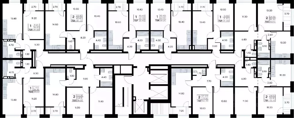2-к кв. Приморский край, Владивосток ул. Нейбута, 135 (53.1 м) - Фото 1