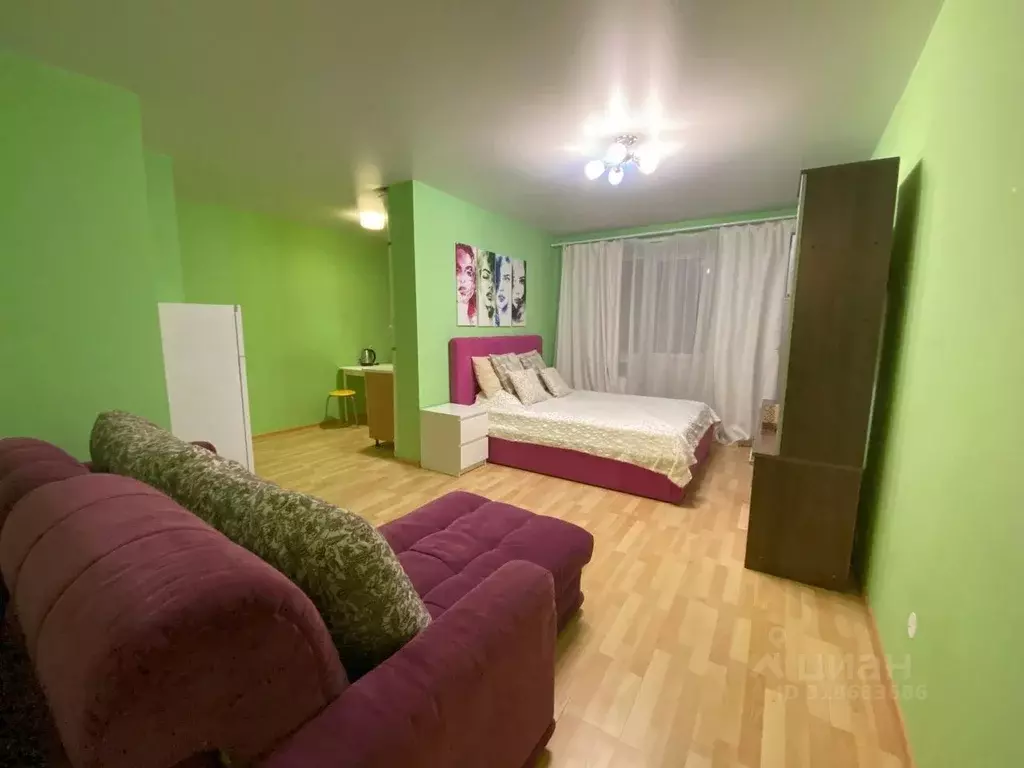 1-к кв. Удмуртия, Ижевск Совхозная ул., 11 (35.0 м) - Фото 1