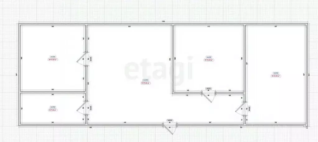 Дом в Ингушетия, Назрановский район, с. Плиево ул. П. Плиева (130 м) - Фото 2