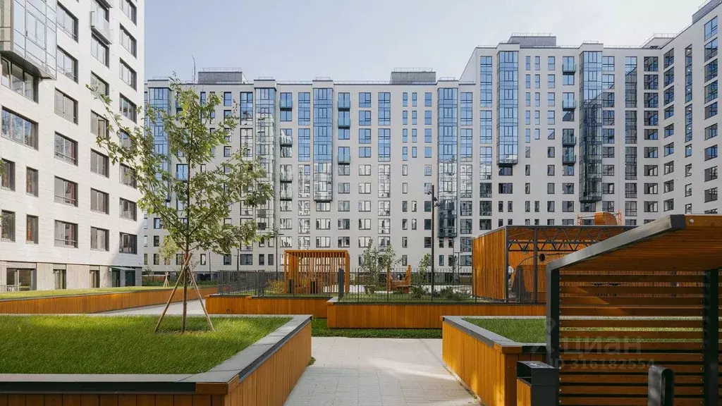 2-к кв. Санкт-Петербург ул. Академика Константинова, 1к1 (64.78 м) - Фото 1