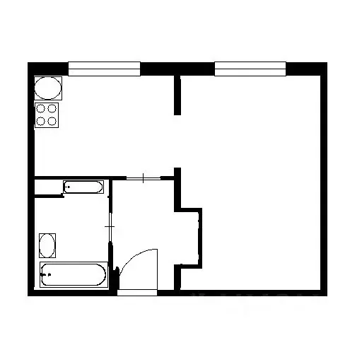 1-к кв. Москва Варшавское ш., 141к10 (35.0 м) - Фото 2