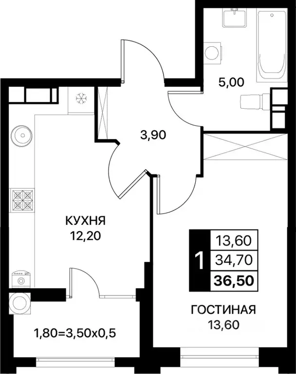 1-к кв. Ростовская область, Ростов-на-Дону Сияние Квартал на Шолохова ... - Фото 0