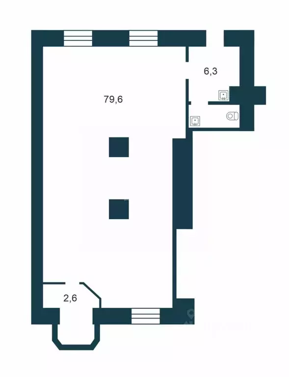 Торговая площадь в Новосибирская область, Новосибирск ул. ... - Фото 2