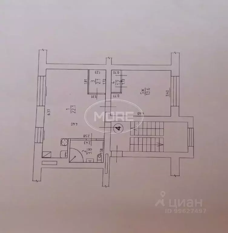 2-к кв. Калининградская область, Гурьевский муниципальный округ, пос. ... - Фото 2