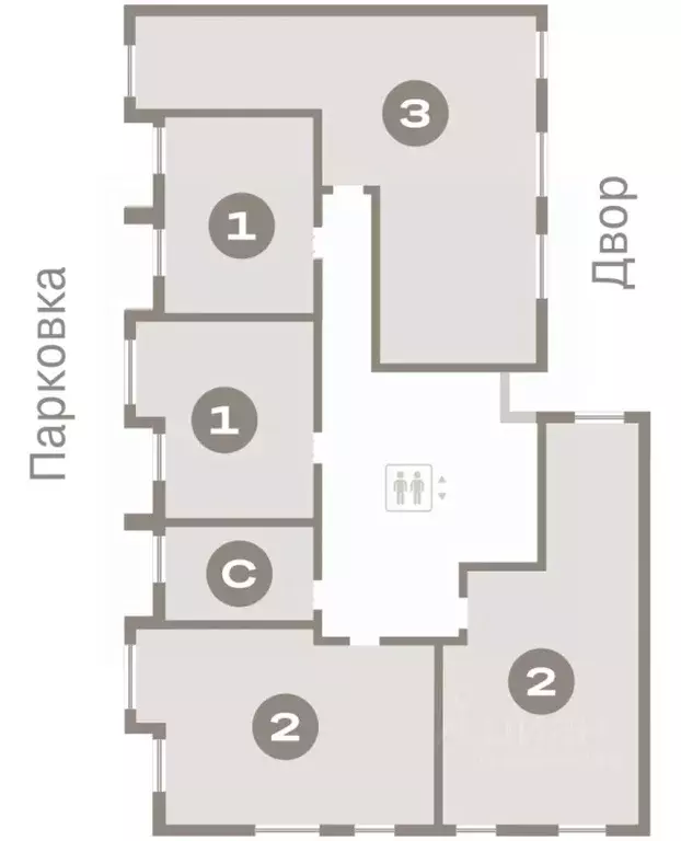 1-к кв. Свердловская область, Екатеринбург Академический мкр, 19-й ... - Фото 2