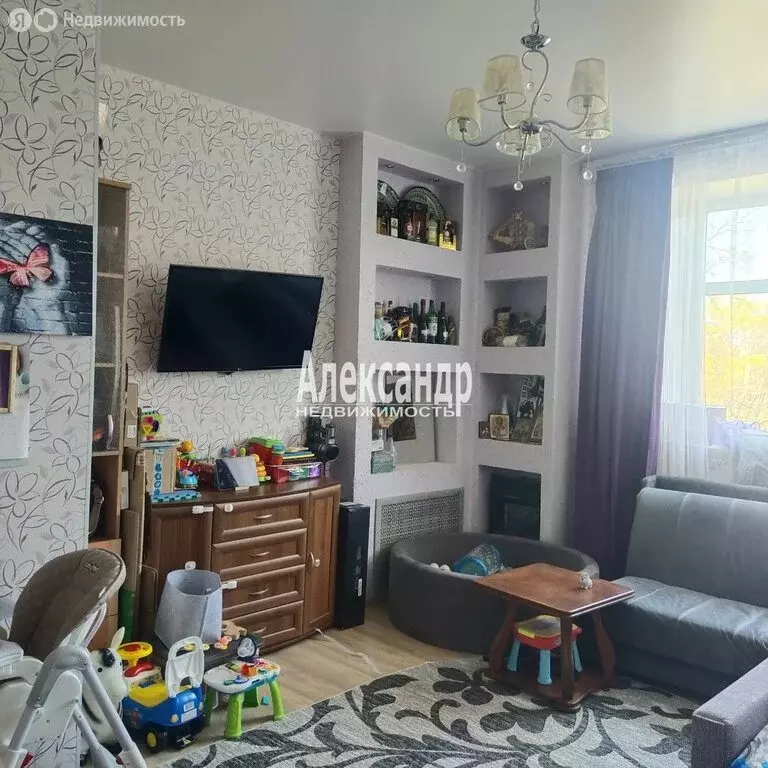 1к в 4-комнатной квартире (22.9 м) - Фото 0