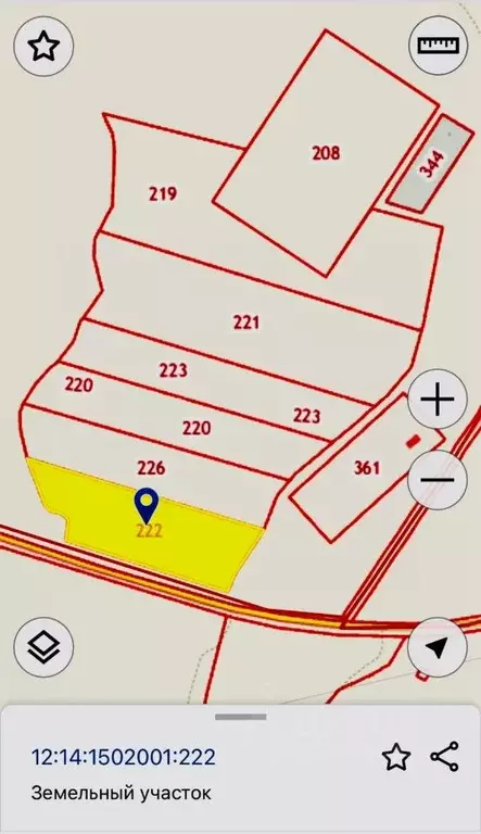 Участок в Марий Эл, Звениговский район, Исменецкое с/пос, с. Исменцы  ... - Фото 1