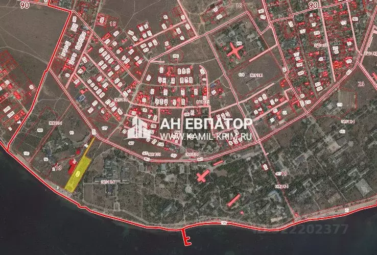 Участок в Крым, Евпатория городской округ, Заозерное пгт  (1.4 га.) - Фото 2