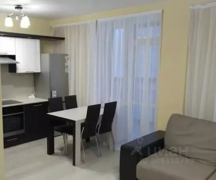 Студия Красноярский край, Красноярск Взлетная ул., 7К (32.0 м) - Фото 1