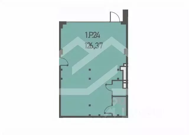 Помещение свободного назначения в Москва Складочная ул., 6С36 (126 м) - Фото 2