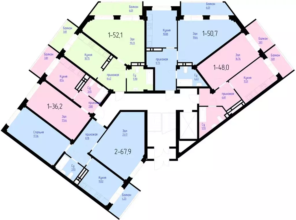 1-к кв. Дагестан, Махачкала ул. Техническая, 6/2 (48.0 м) - Фото 1