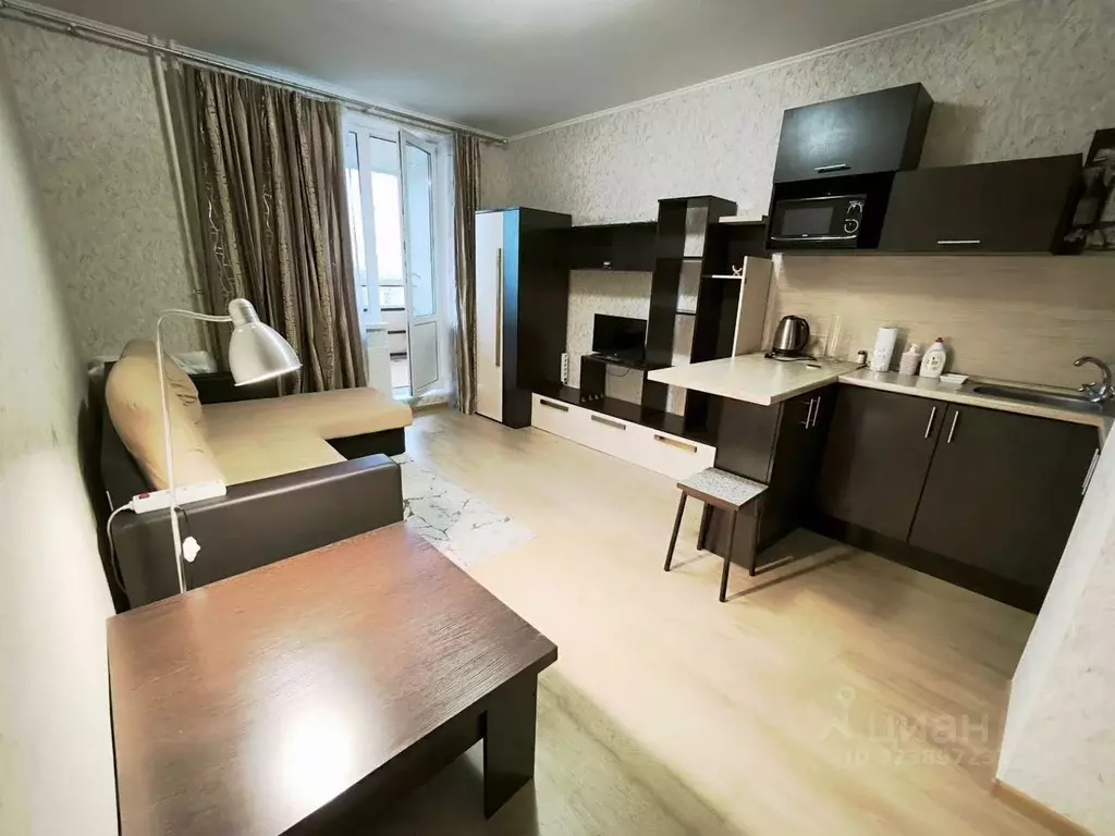 Студия Ленинградская область, Мурино Всеволожский район, просп. ... - Фото 1