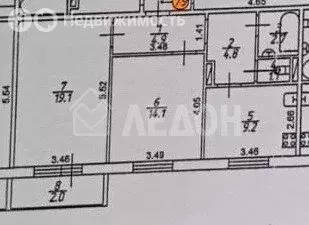 2-комнатная квартира: Омск, улица Завертяева, 9к18 (55.9 м) - Фото 1