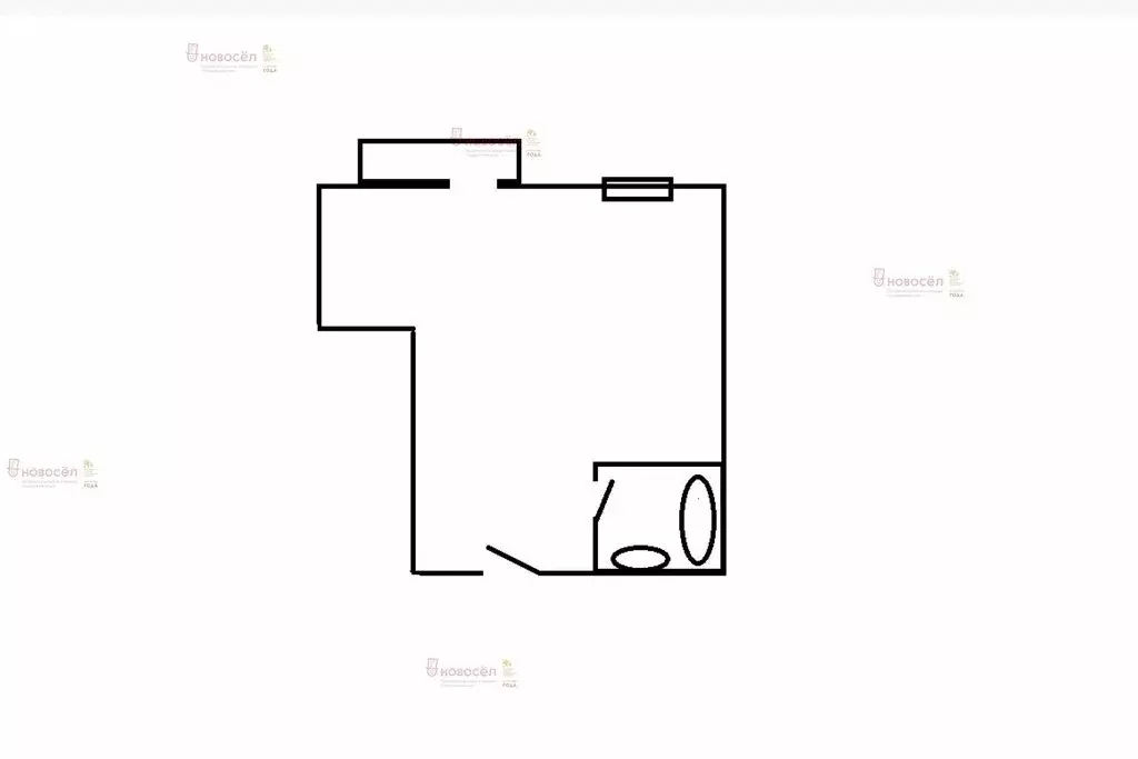 Квартира-студия: Екатеринбург, улица Стачек, 4 (34 м) - Фото 1