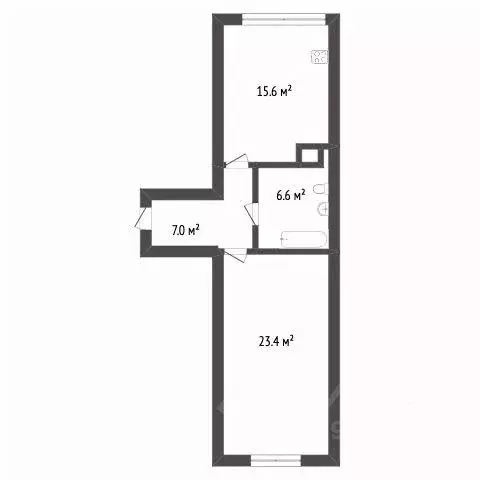 Студия Ставропольский край, Ставрополь ул. Пушкина, 65в (30.0 м) - Фото 2